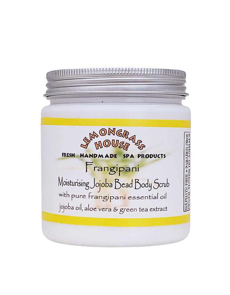 Body Scrub Jojoba Bead Frangipani