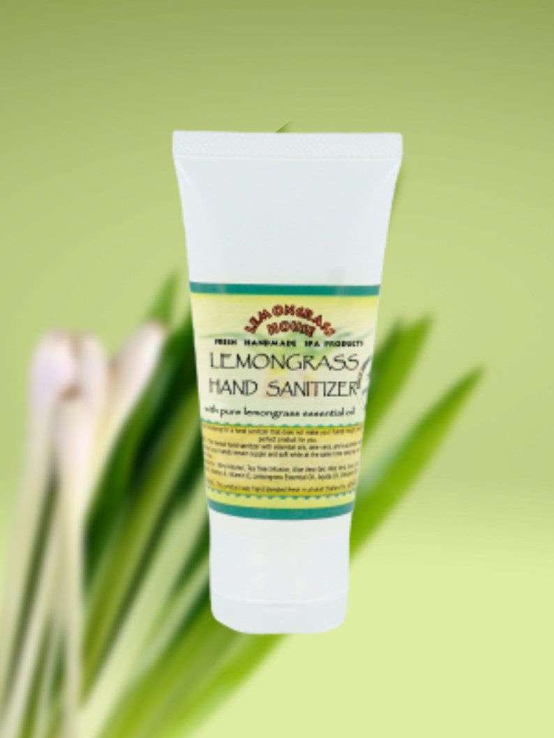Hand Sanitiser and Moisturiser Lemongrass