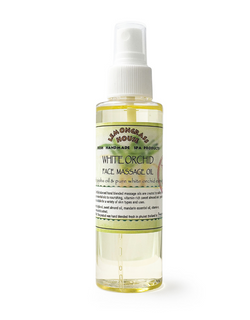 Face Massage Oil White Orchid